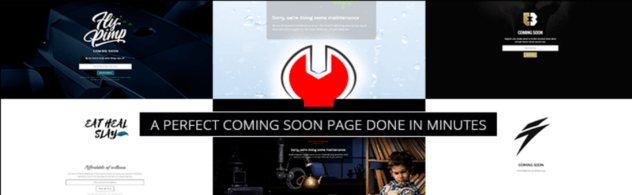 under construction wordpress minimal website maintenance