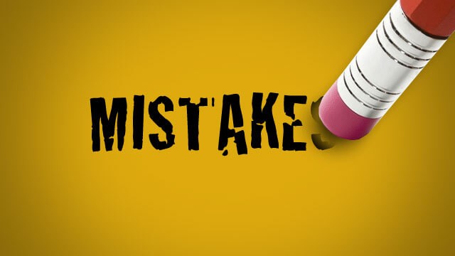 mistakes