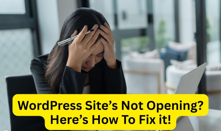 wordpress website is not loading how to fix